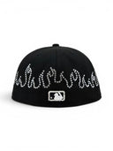 New Era Los Angeles Flame Crystals Black/White Cap