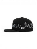 New Era Los Angeles Flame Crystals Black/White Cap