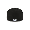 New Era New York Yankees Black and White Basic 59FIFTY Fitted Hat