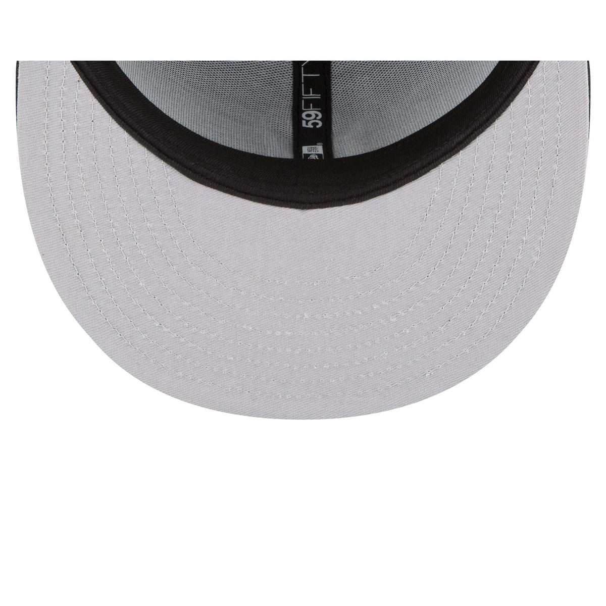 New Era New York Yankees Black and White Basic 59FIFTY Fitted Hat