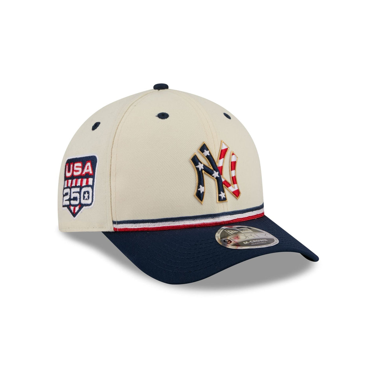 New Era New York Yankees Independence Day 2026 9FORTY M-Crown Snapback Hat