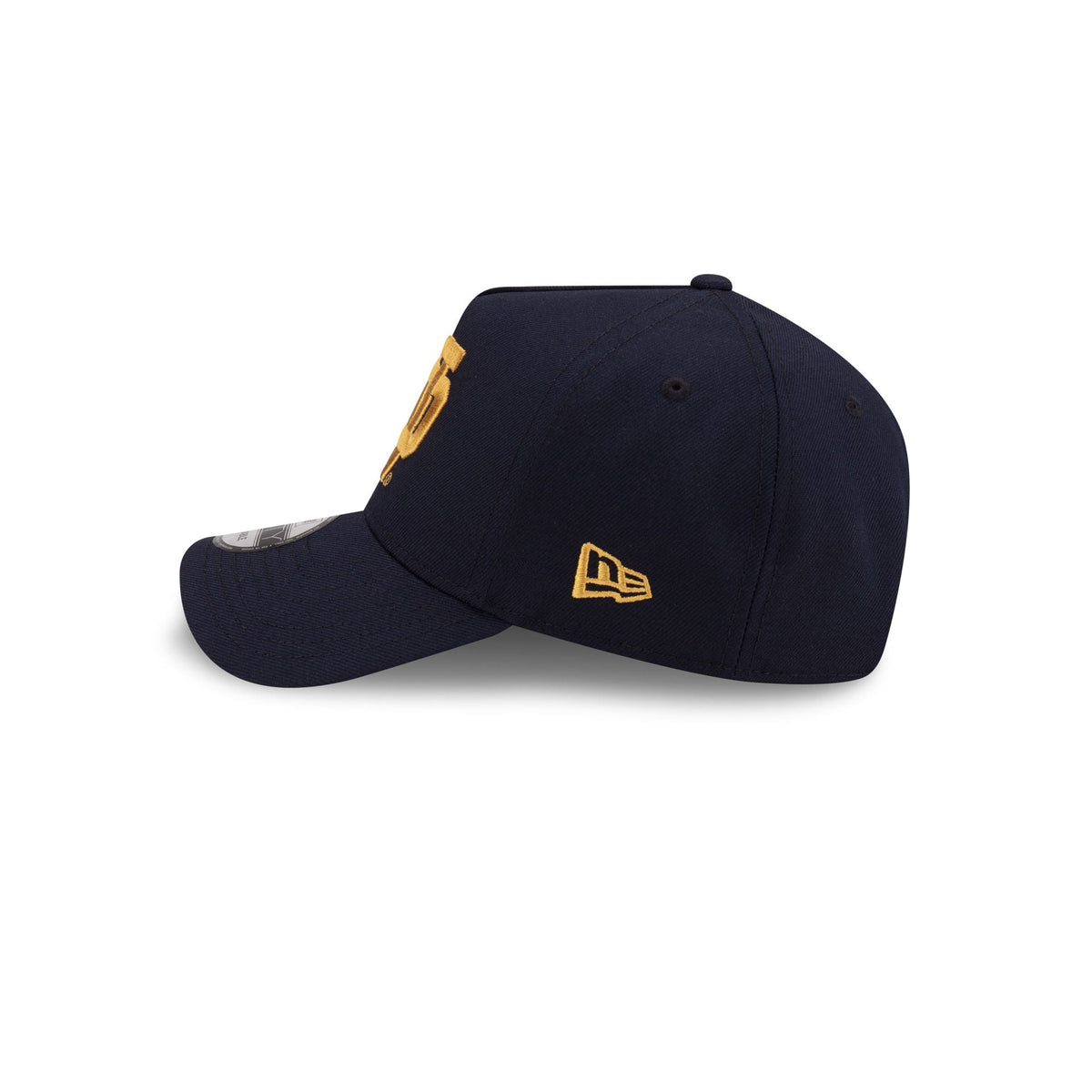New Era Notre Dame Fighting Irish Navy 9FORTY A-Frame Snapback Hat