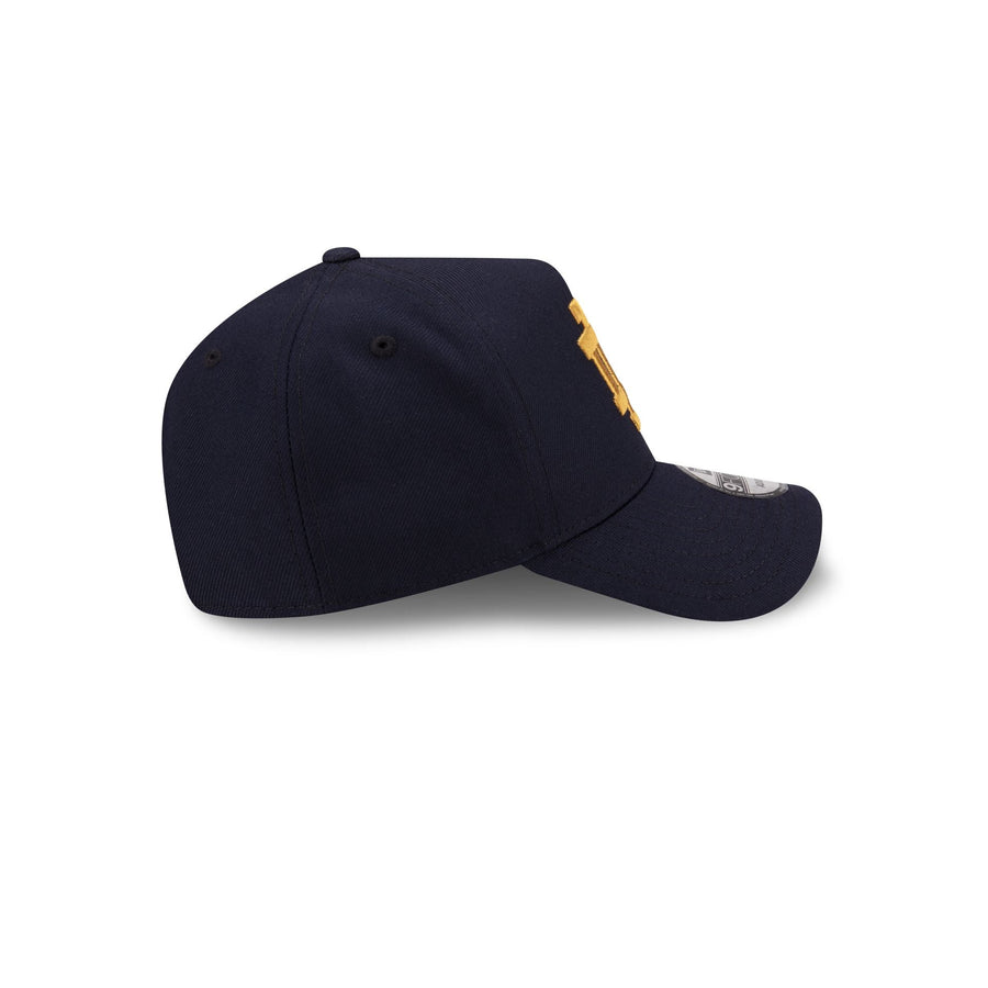 New Era Notre Dame Fighting Irish Navy 9FORTY A-Frame Snapback Hat
