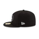 New Era San Francisco 49ers Black & White 59FIFTY Fitted Hat