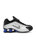 Nike Shox R4 Metallic Silver Black Racer Blue Women's one-kickz