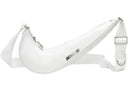 Nike x Jacquemus Le Swoosh Crossbody Bag White/White/Shiny Silver one-kickz