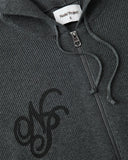 Nude Project Besito Knit Zip-Up Black one-kickz