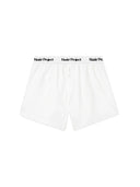 Nude Project Boxer Poplin White / Black 2xPack one-kickz