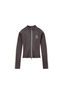 Nude Project Cherries Full-Zip Knit Brown one-kickz