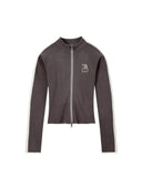 Nude Project Cherries Full-Zip Knit Brown one-kickz