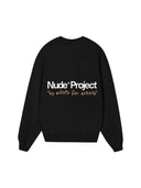 Nude Project Cult Sweatshirt Black one-kickz