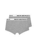 Nude Project Essential Boxer 2Pack Grey Melange