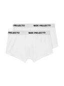 Nude Project Essential Boxer White Pack 2 one-kickz