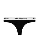 Nude Project Essential Thong Black one-kickz