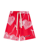 Nude Project Gigi Mesh Short Red one-kickz