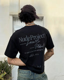 Nude Project Global Soon Tee Black one-kickz