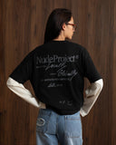 Nude Project Global Soon Tee Black one-kickz