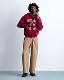 Nude Project Gravity Zip-Up Hoodie Burgundy one-kickz
