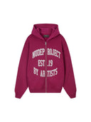 Nude Project Gravity Zip-Up Hoodie Burgundy one-kickz