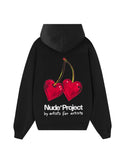 Nude Project Juicy Cherry Hoodie Black one-kickz