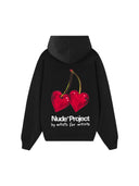 Nude Project Juicy Cherry Hoodie Black one-kickz