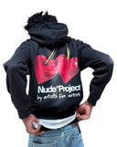 Nude Project Juicy Cherry Hoodie Black one-kickz