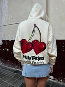 Nude Project Juicy Cherry Hoodie Marshmallow one-kickz
