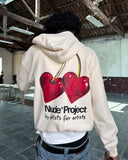 Nude Project Juicy Cherry Hoodie Marshmallow one-kickz