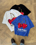 Nude Project Juicy Cherry Tee Black one-kickz