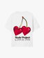Nude Project Juicy Cherry Tee White one-kickz