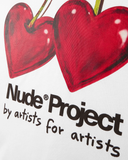 Nude Project Juicy Cherry Tee White one-kickz