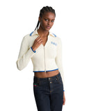 Nude Project Kiddo Full-Zip Knit Ecru one-kickz