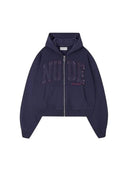 Nude Project Kyoto Zip-Up Hoodie Navy one-kickz