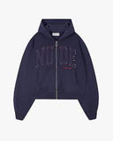 Nude Project Kyoto Zip-Up Hoodie Navy