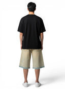 Nude Project Old Baggy Denim Shorts Sand Wash one-kickz