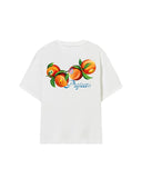 Nude Project Peach Tee White one-kickz