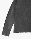 Nude Project Perfect Cropped Knit Sweater Ash one-kickz