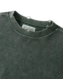 Nude Project Perfect Cropped Knit Sweater Dark Green one-kickz