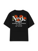 Nude Project Play With Logo Tee Black one-kickz