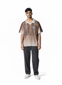 Nude Project Radja Football Tee Brown one-kickz
