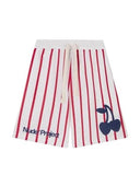 Nude Project Red Stripes White Mesh Short one-kickz