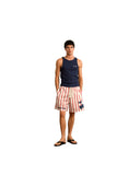 Nude Project Red Stripes White Mesh Short one-kickz