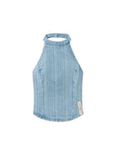 Nude Project Simona Top Light Blue one-kickz