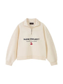 Nude Project Sport Quarter-Zip Marshmallow one-kickz
