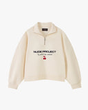 Nude Project Sport Quarter-Zip Marshmallow