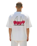 Nude Project Tee Cherry White Logo one-kickz