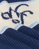 Nude Project Voyage Knit Zip-Up Cardigan Blue one-kickz