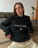 Nude Project Wavy Knit Sweater Black one-kickz