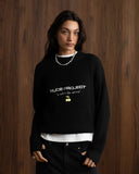 Nude Project Wavy Knit Sweater Black one-kickz