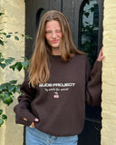 Nude Project Wavy Knit Sweater Brown one-kickz
